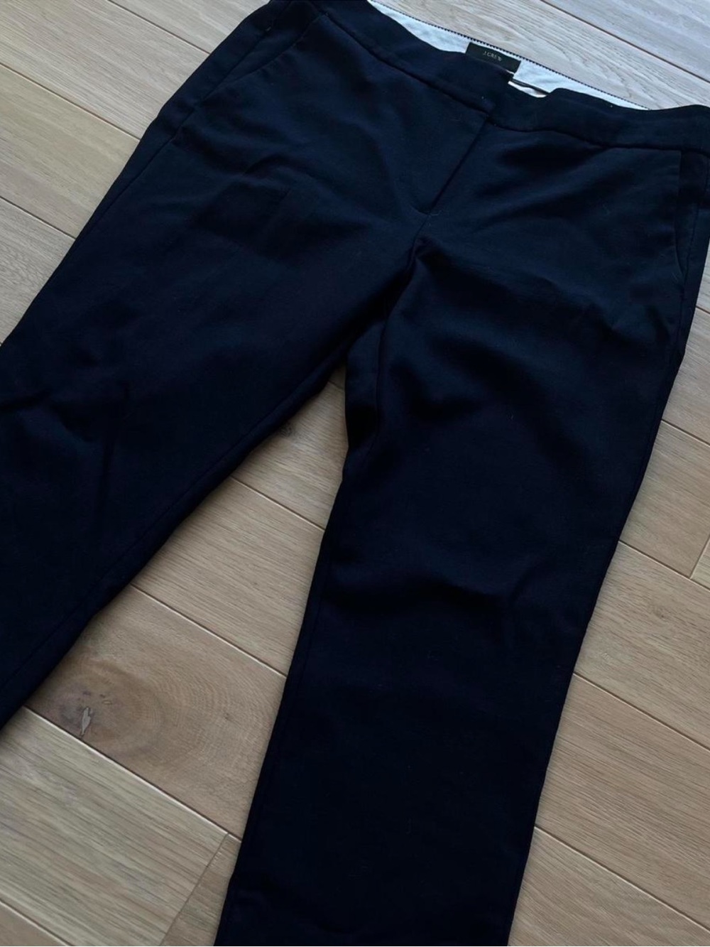 J Crew Navy Tapered Dress Pants